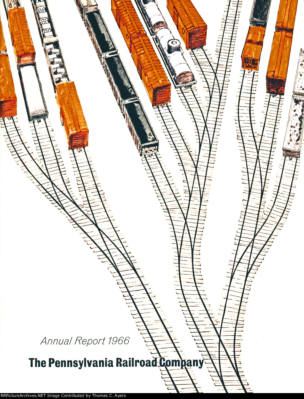 Annual Report Color Cover ~ 1966
